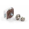 BASMALI DOLAP KİLİDİ GRİ BUTONLU 25MM