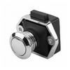 BASMALI DOLAP KİLİDİ KROMAJ 17MM