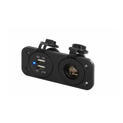 ÇİFT USB VE ÇAKMAKLIK ÇİFTLİ GİRİŞ 12V