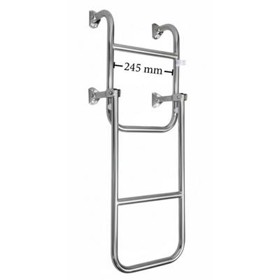 KATLANIR KROM MERDİVEN 2+2 BASAMAK