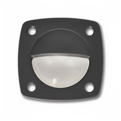 MERDİVEN LAMBASI SİYAH 12V LED