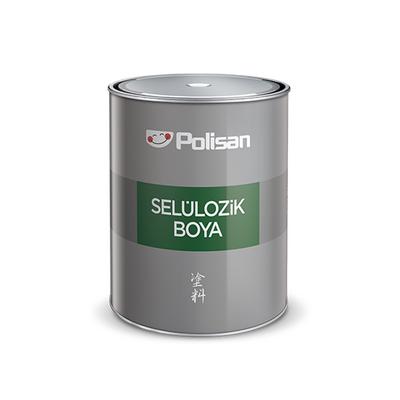 POLİSAN ENDÜSTRİYEL SELÜLOZİK BOYA MAT SİYAH 2,5KG