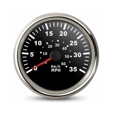 SÜRAT GÖSTERGESİ 55MPH 12/24V SİYAH