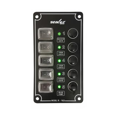 SWITCH PANEL 6'LI DİKEY İZOLELİ